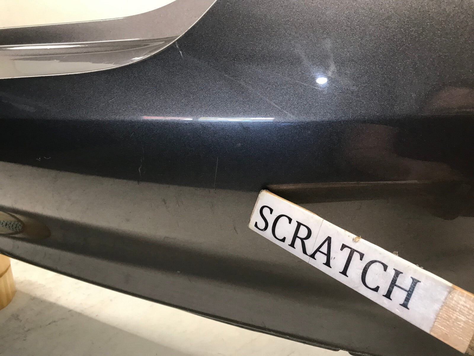 Rear Bumper Cover Toyota Camry LE XLE SE XSE Hybrid LE Hyb XLE Gray 15-17 CAPA