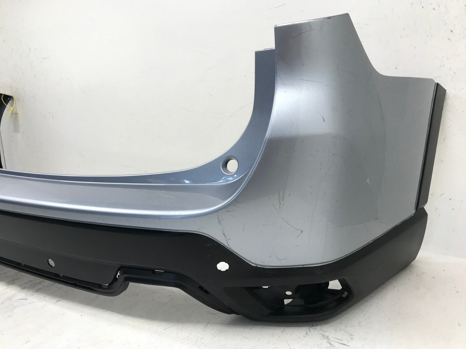 Rear Bumper Cover Subaru Forester Sport/Touring w/Sensor Holes Silver 19-20 OEM