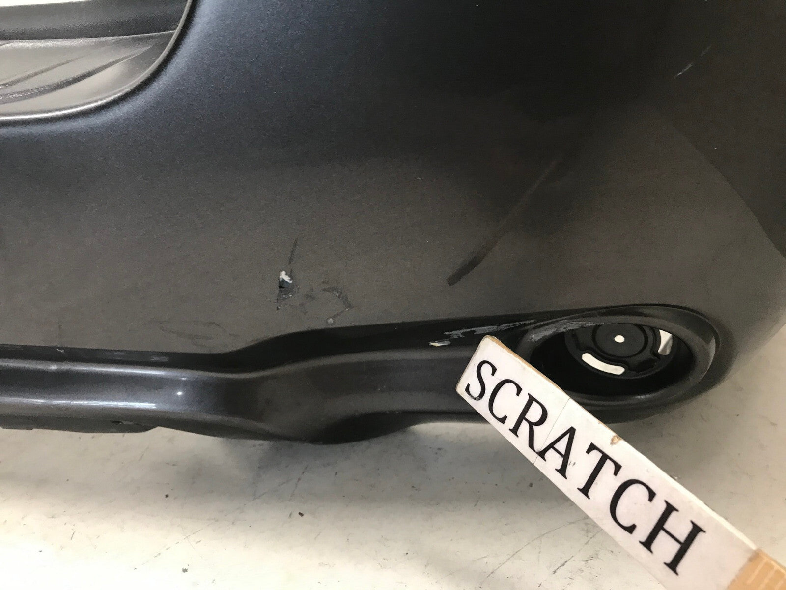 Rear Bumper Cover Toyota Highlander Base/SE/Limited/Sport/Hybrid Grey 08-10 OEM3