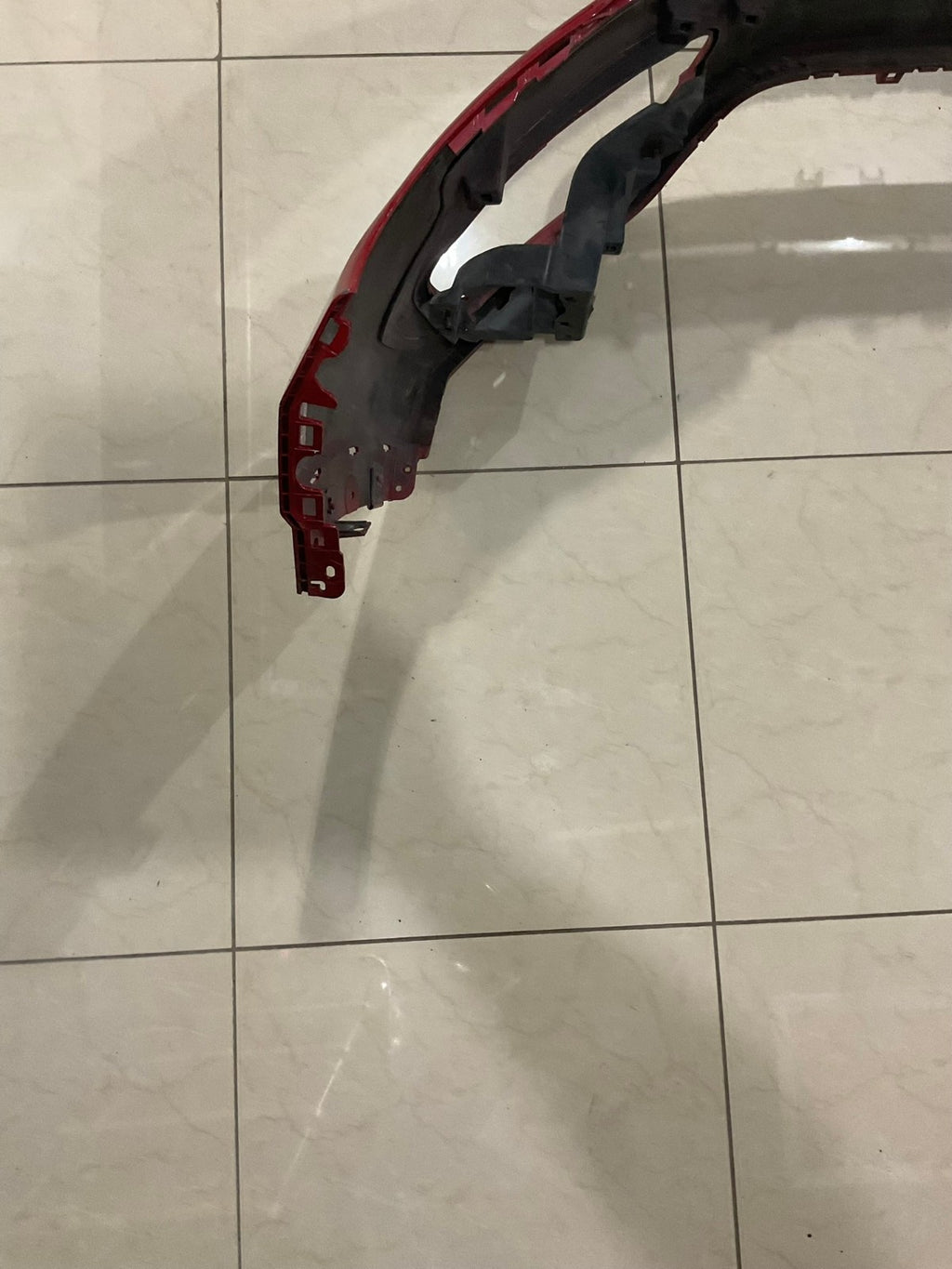 Front Bumper Cover Red 2016-2020 Jeep Compass 5SY47TRMAC OEM