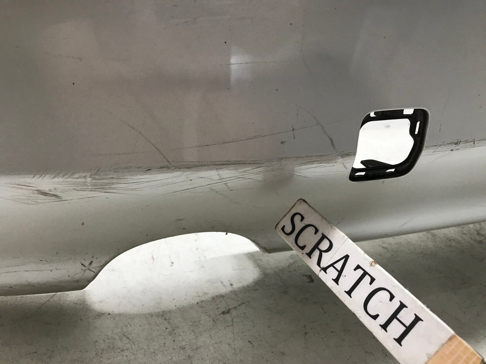 Rear Bumper Cover White Subaru Legacy GT/Limited/Premium 10-14 57704AJ06A OEM