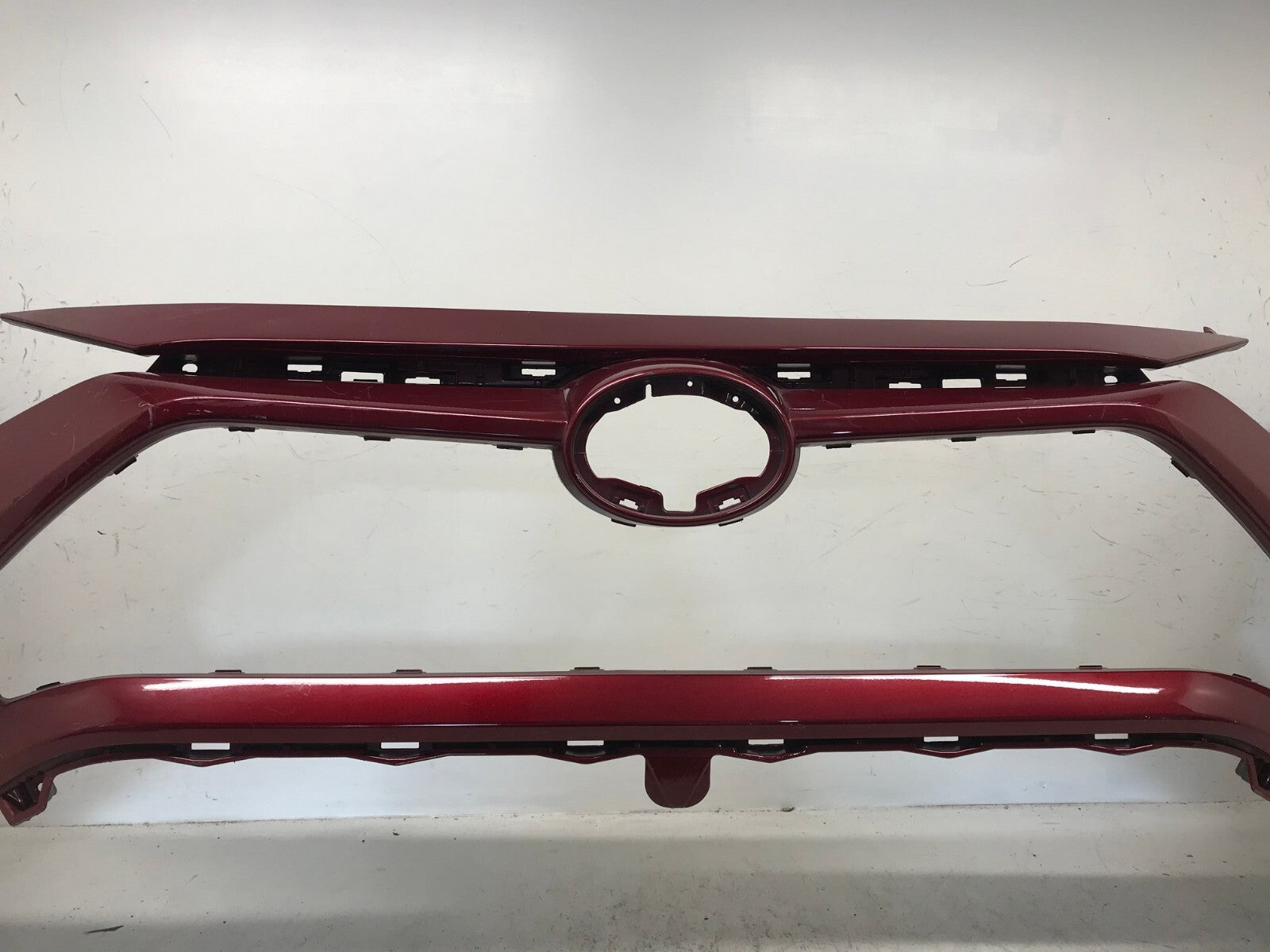 Front Bumper Cover Red 2019-2021 Toyota RAV4 LE/XLE/XLE Premium 52119-0R200 OEM