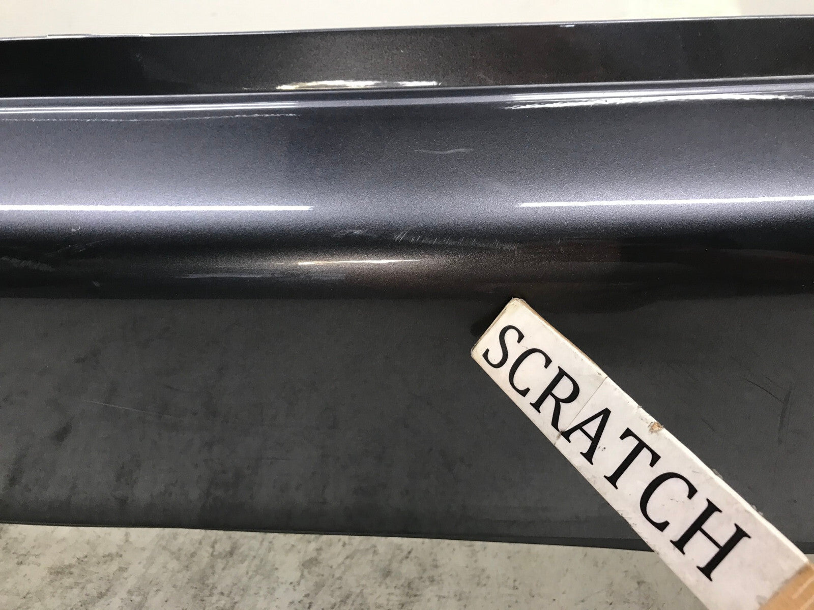 Rear Bumper Cover Gray Honda Civic Sedan EX/LX/Touring 2016 2017 2018 CAPA