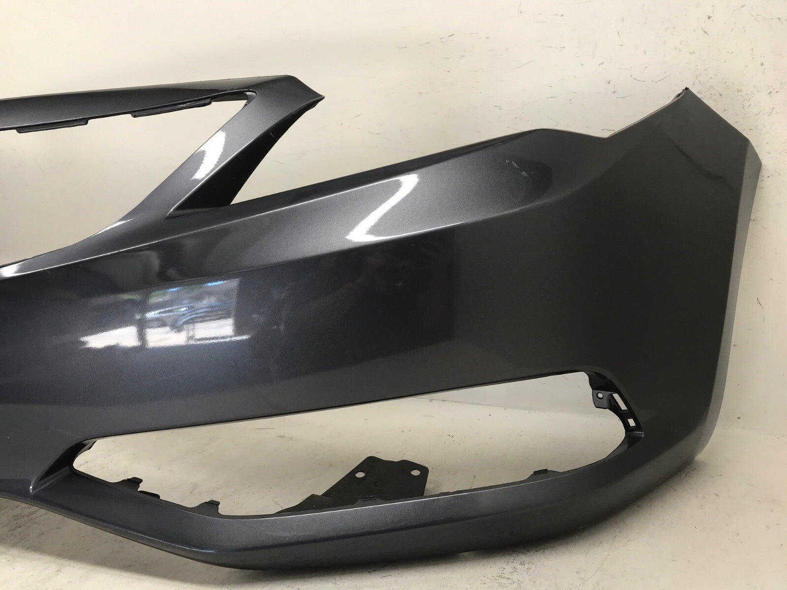 Front Bumper Cover Gray 2013-2015 Acura ILX CAPA