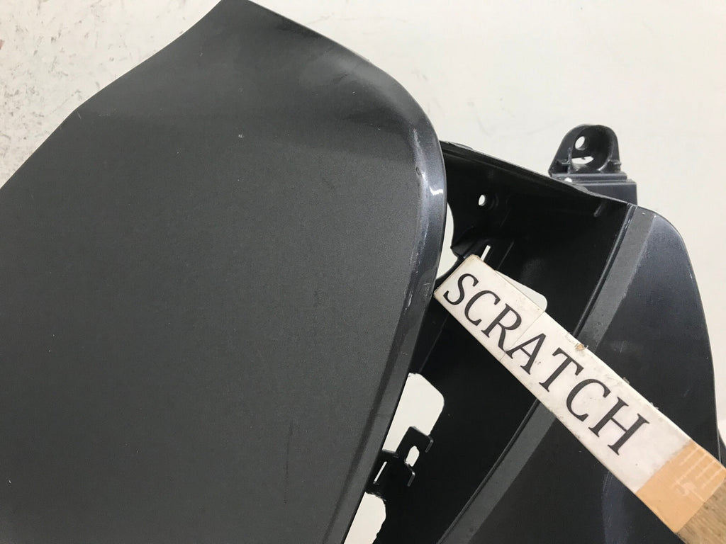 Rear Bumper Cover Gray Toyota Prius Two Three Four 16-18 w/Sensor Holes OEM