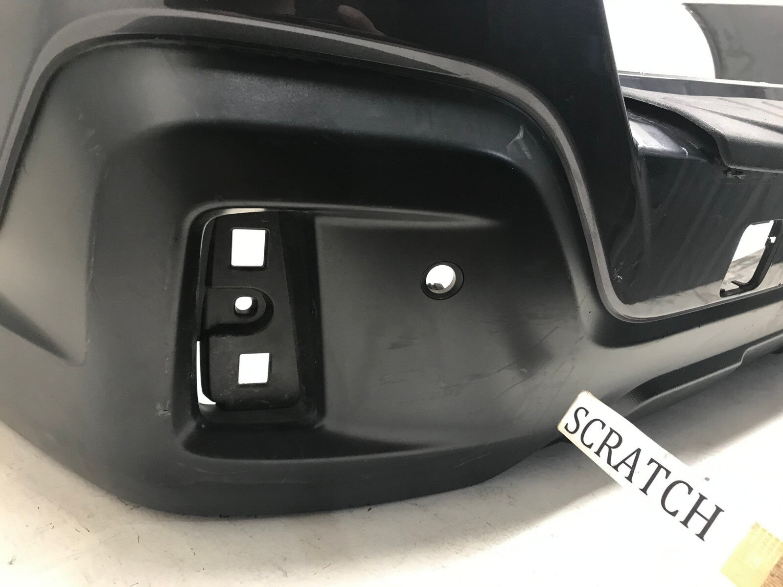 Rear Bumper Cover Subaru Outback w/Sensor Holes Grey 2018 2019 57704AL18A OEM4