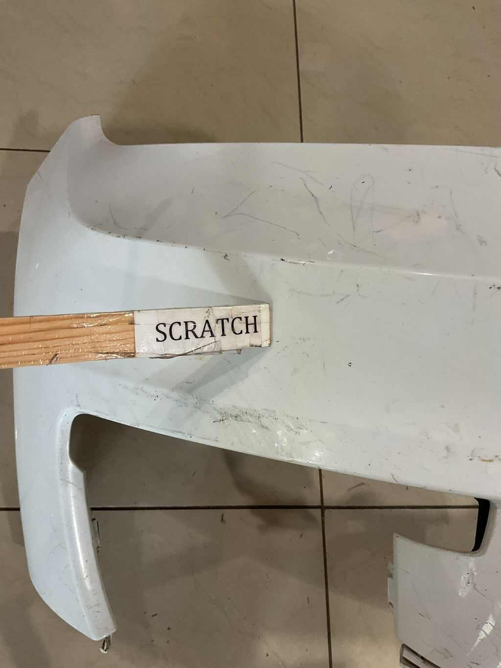 Front Bumper Cover White 2021 2022 2023 Jeep Grand Cherokee L 6sd13trmm OEM