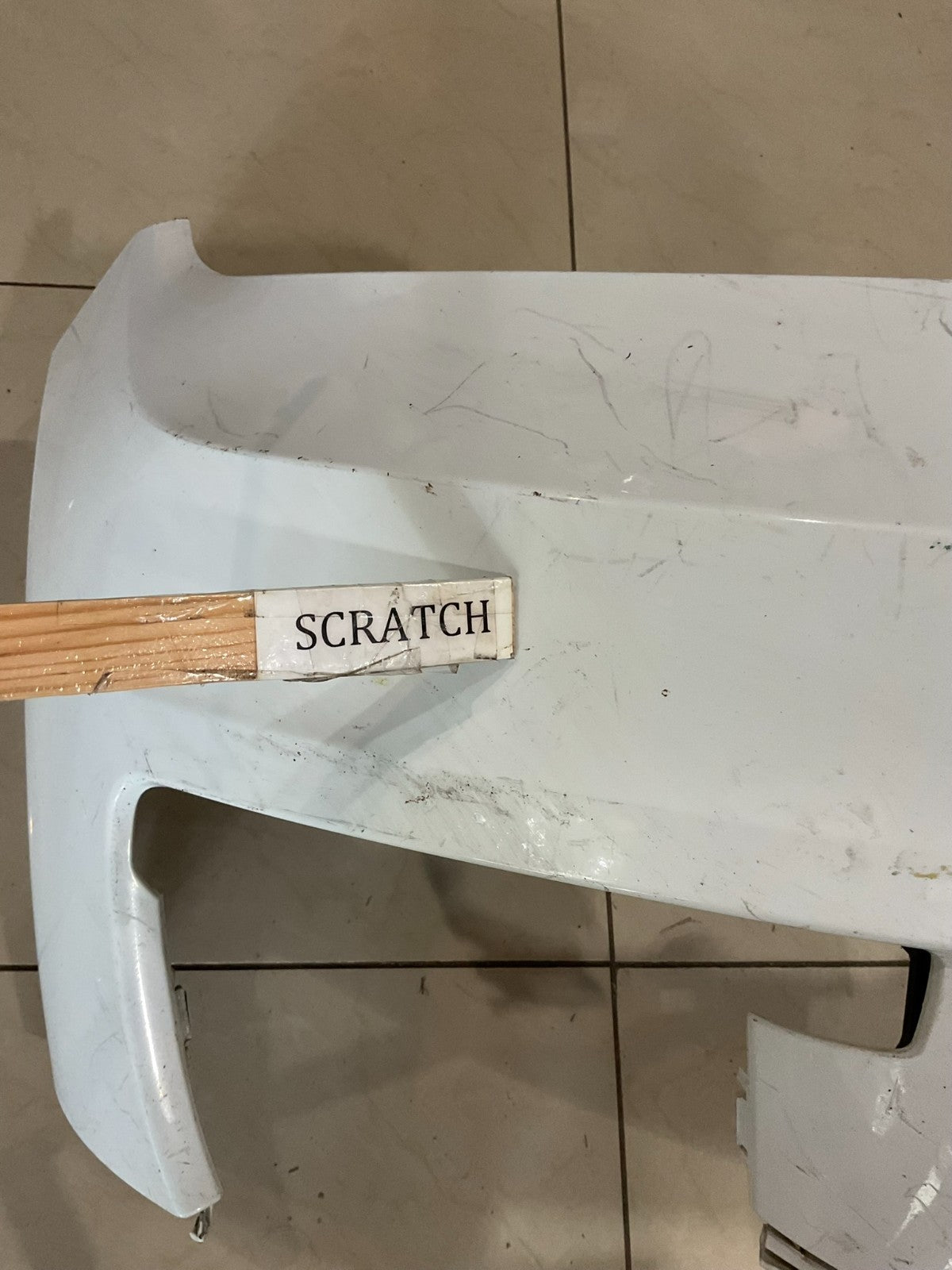 Front Bumper Cover White 2021 2022 2023 Jeep Grand Cherokee L 6sd13trmm OEM