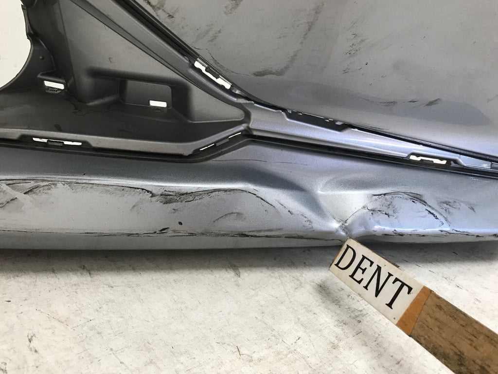 Front Bumper Cover Silver 2021 2022 Honda Accord Sedan EX/LX w/Sensor Holes OEM