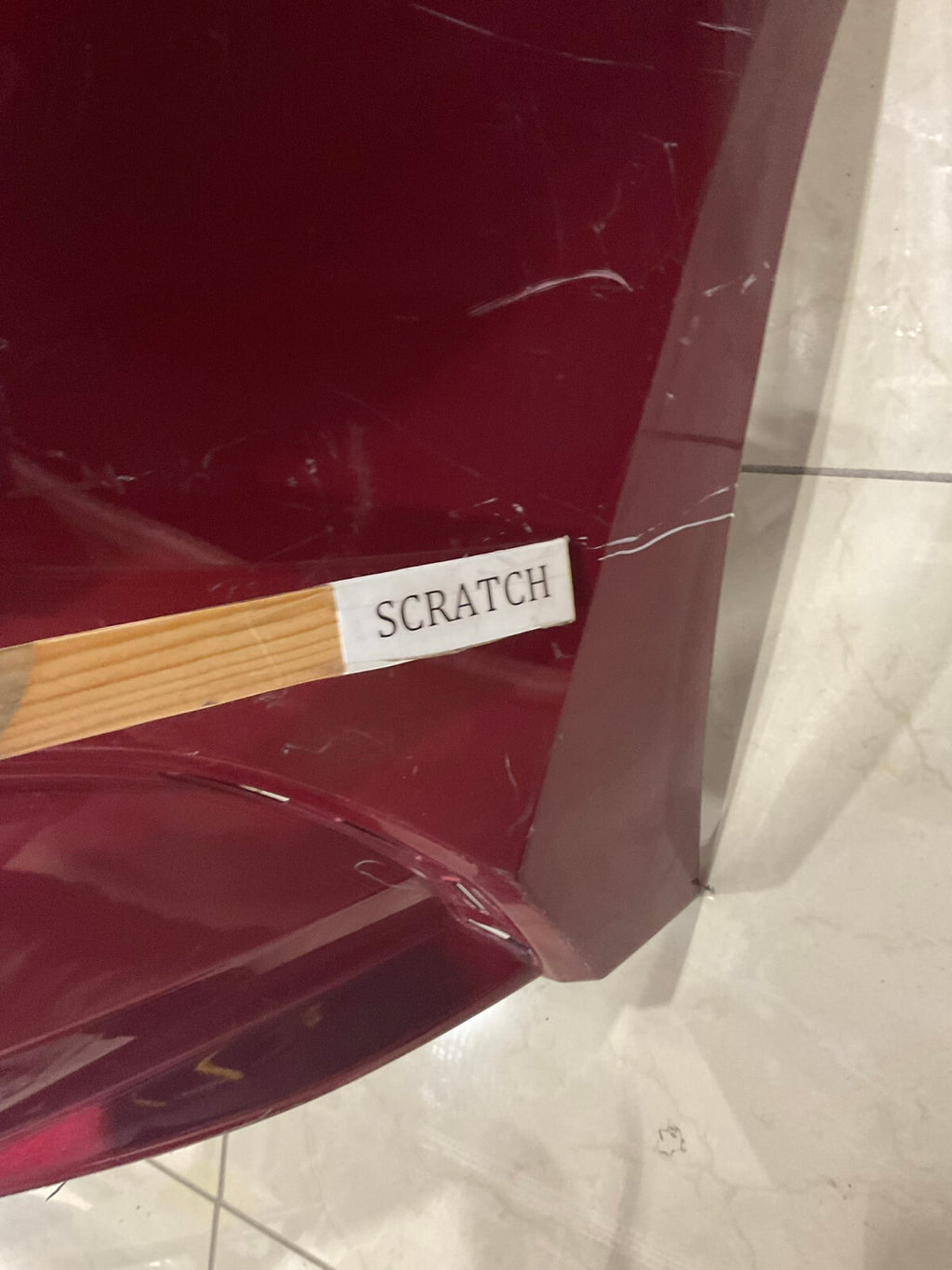 Front Bumper Cover Red 2020-2022 Toyota Corolla 52119-O2N91 OEM