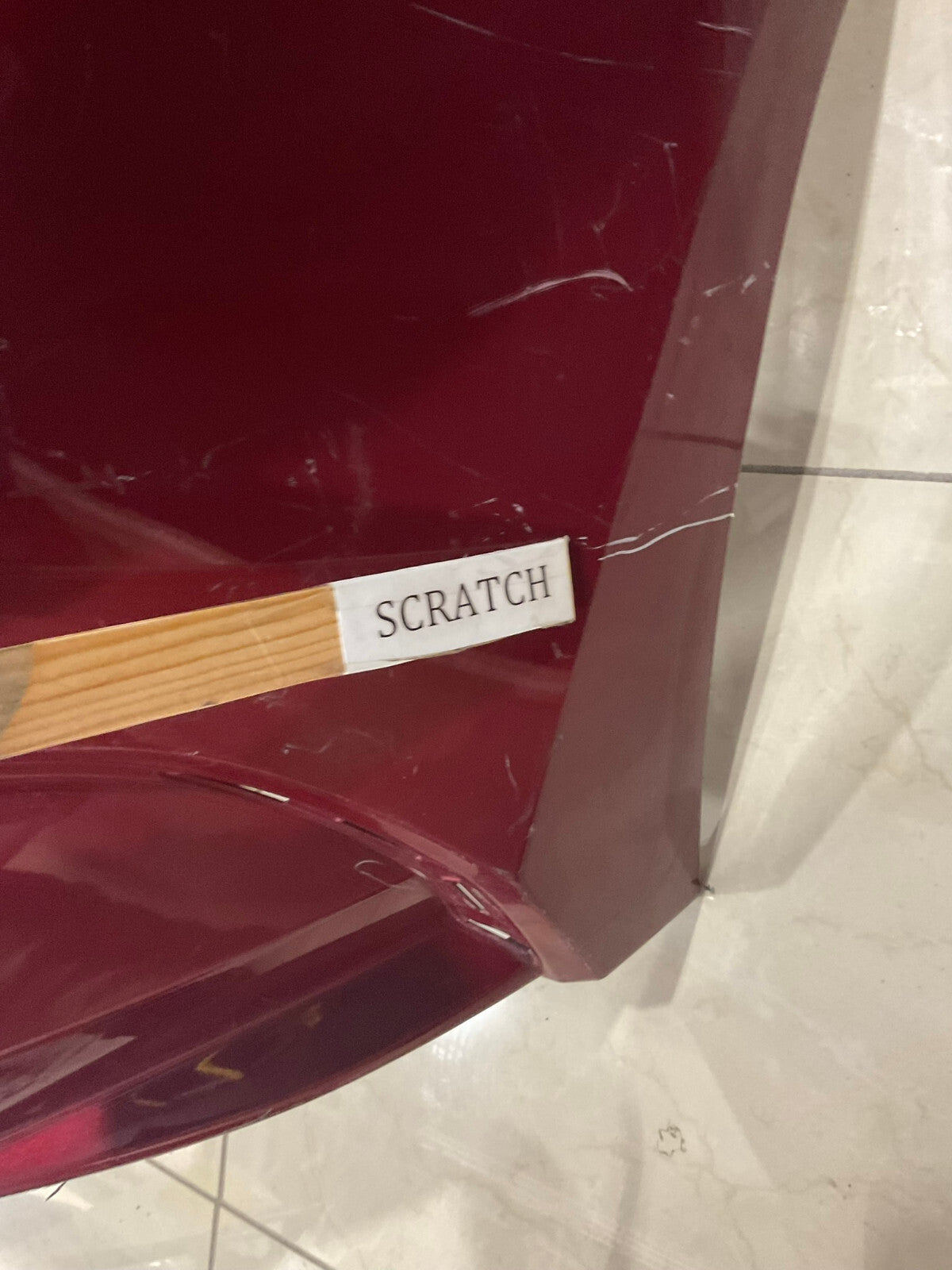 Front Bumper Cover Red 2020-2022 Toyota Corolla 52119-O2N91 OEM