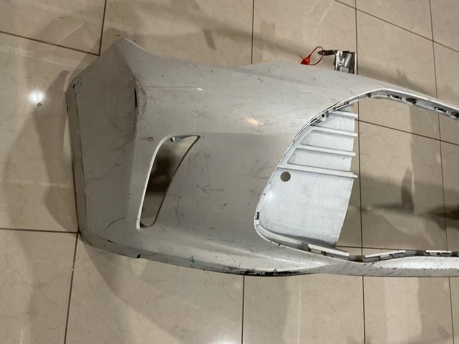 Front Bumper Cover White Toyota Avalon 2016-2018 52119-07070 OEM