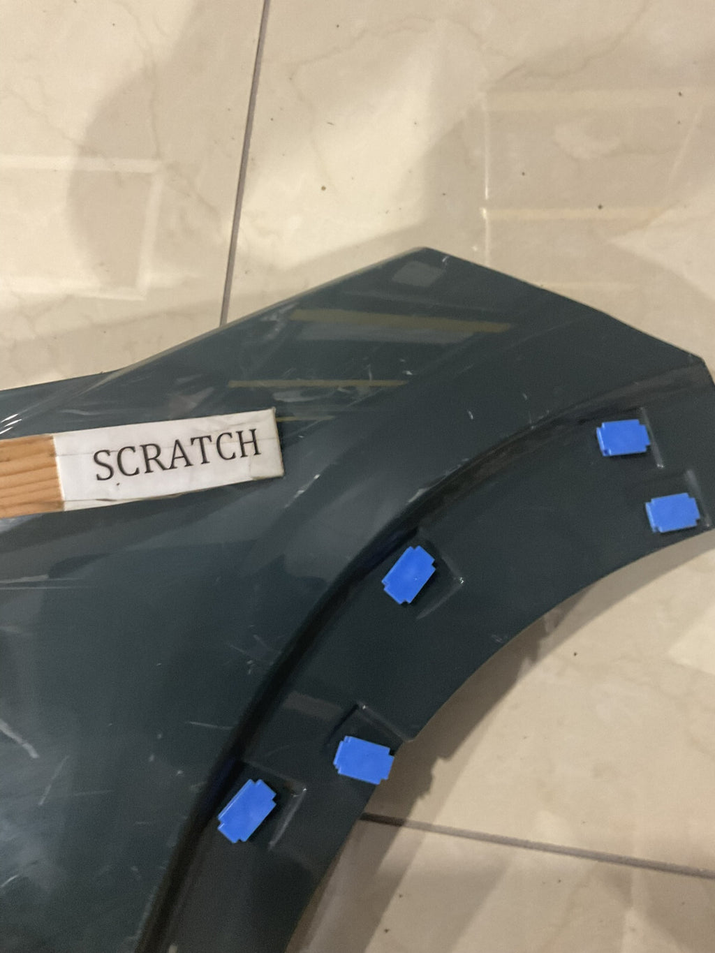 Front Upper Bumper Cover Grey 2024 Chevrolet Trax CAPA