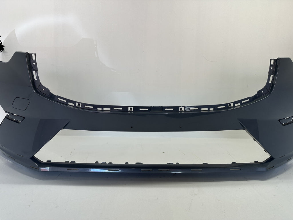 Front Bumper Cover Gray Volvo XC60 2017 w/Sensor Holes 32234928 OEM