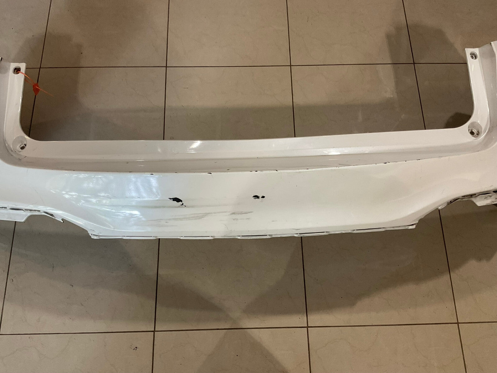 Rear Bumper Cover White Acura RDX Base Tech 2016-2018 CAPA