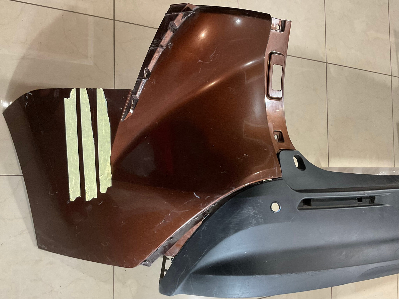Rear Bumper Cover Red 2021-2025 Toyota Sienna 52159-08100 OEM