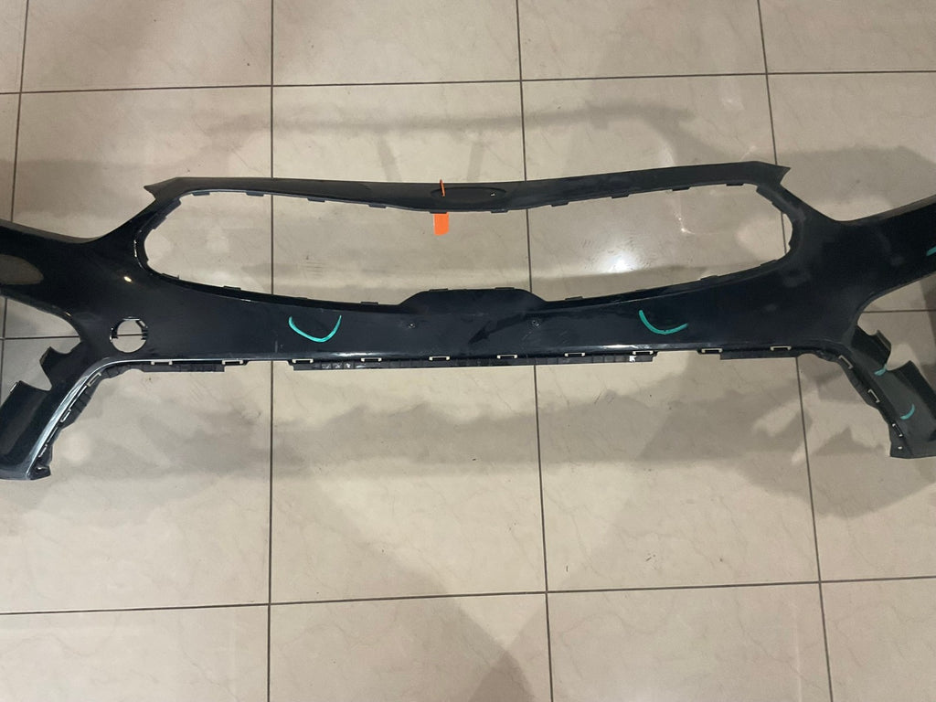 Front Bumper Cover Black 2019 2020 2021 Kia Forte 86511+M7000 OEM