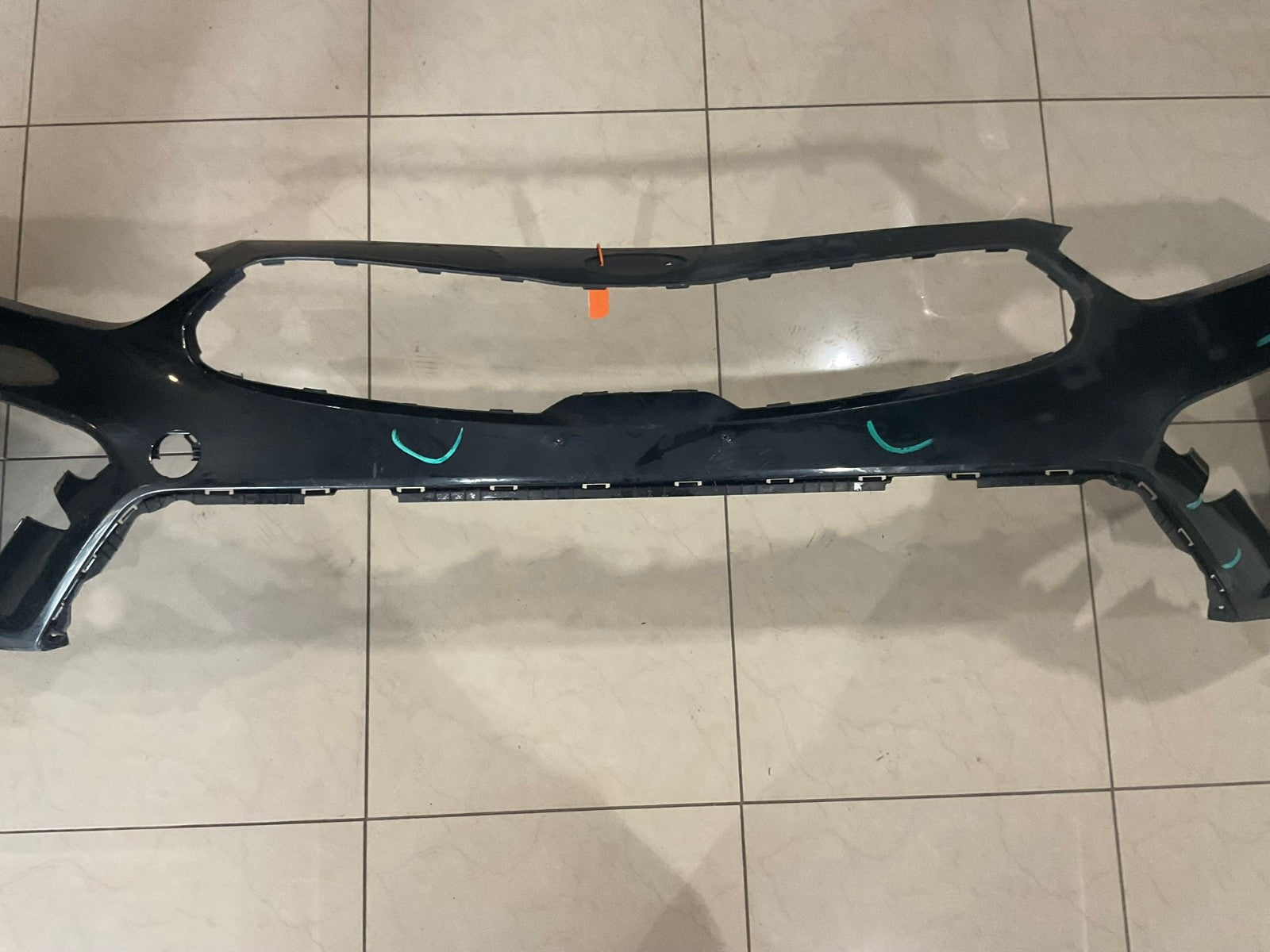 Front Bumper Cover Black 2019 2020 2021 Kia Forte 86511+M7000 OEM