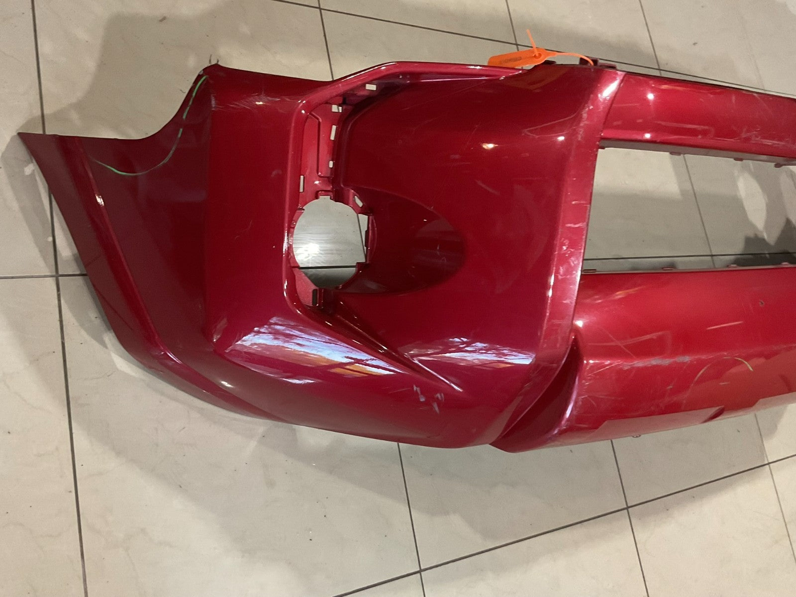 Front Bumper Cover Red 2014-2023 Toyota 4Runner SR5 Base 52119+35210 OEM