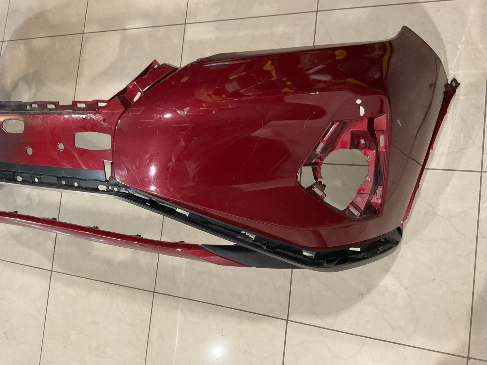Front Bumper Cover Red 2019 2020 2021 2022 Nissan Murano S SL SV 62022+9UF0H OEM