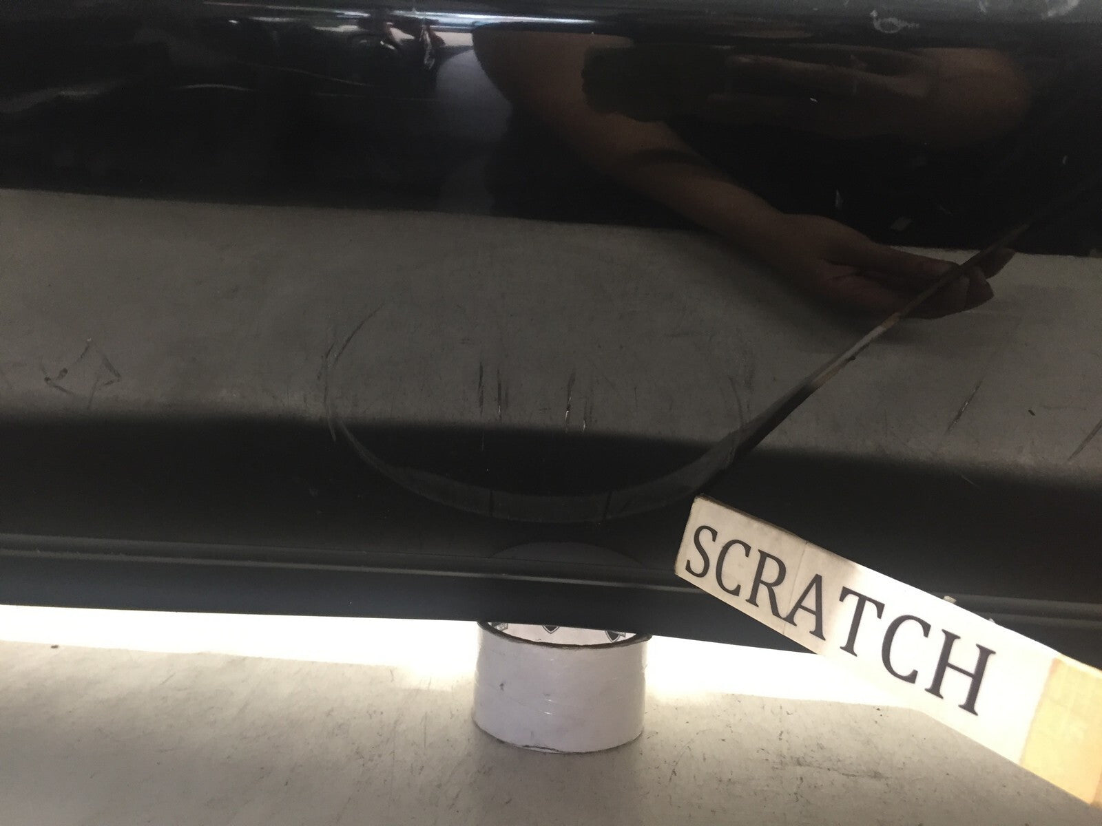 Rear Bumper Cover Lexus RX350 RX450H Base F-Sport w/Sensor Holes 2011-2015 OEM2