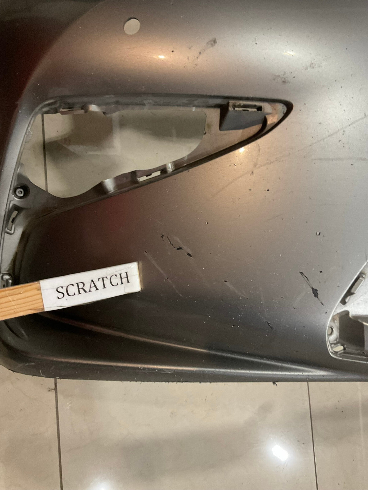 Front Bumper Cover Grey Lexus ES350 ES300H Base 52119-33A30 OEM