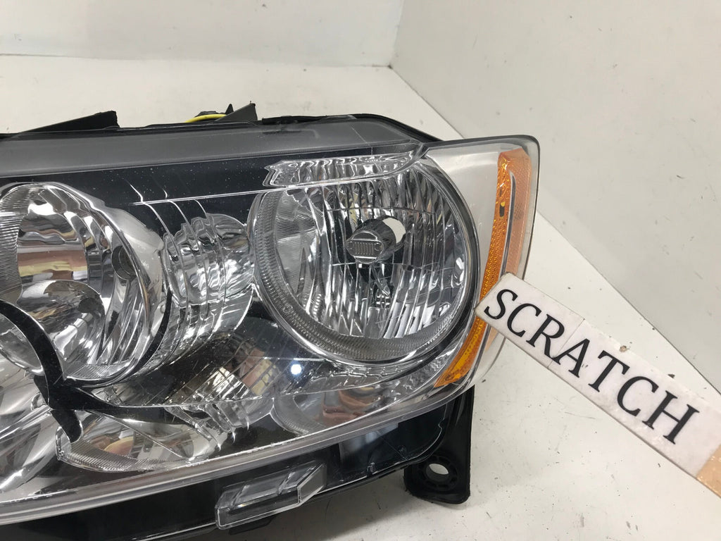 Halogen Headlight Damaged Driver LH Jeep Grand Cherokee 2011-2013 55079379AE OEM
