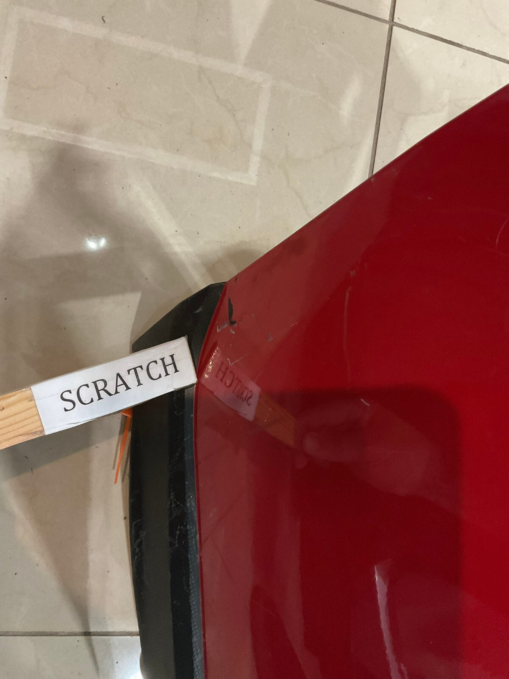 Rear Bumper Cover Red 2023-2024 Subaru Crosstrek 57704FN600 OEM