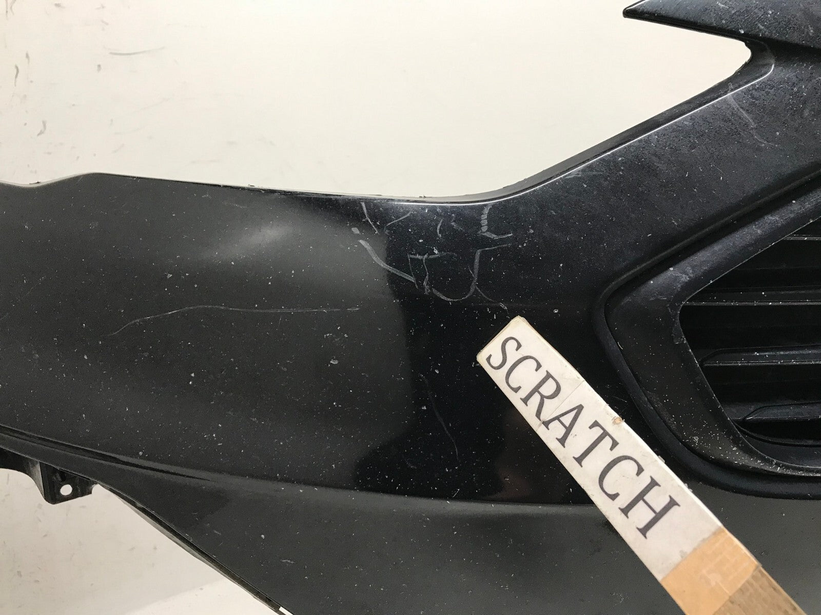 Front Bumper Cover Black 2019 2020 Ford Fusion KS73-17757-A OEM