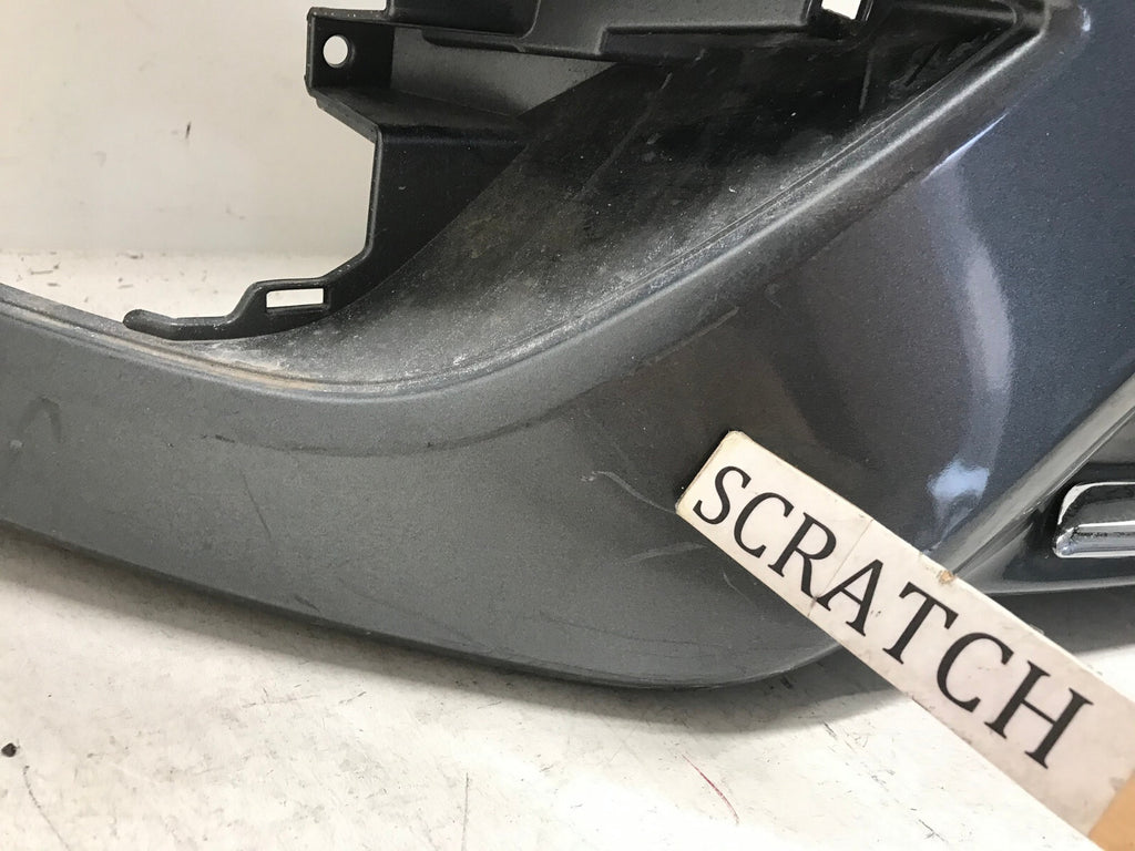 Front Bumper Cover Gray 2015-2019 Nissan Versa CAPA