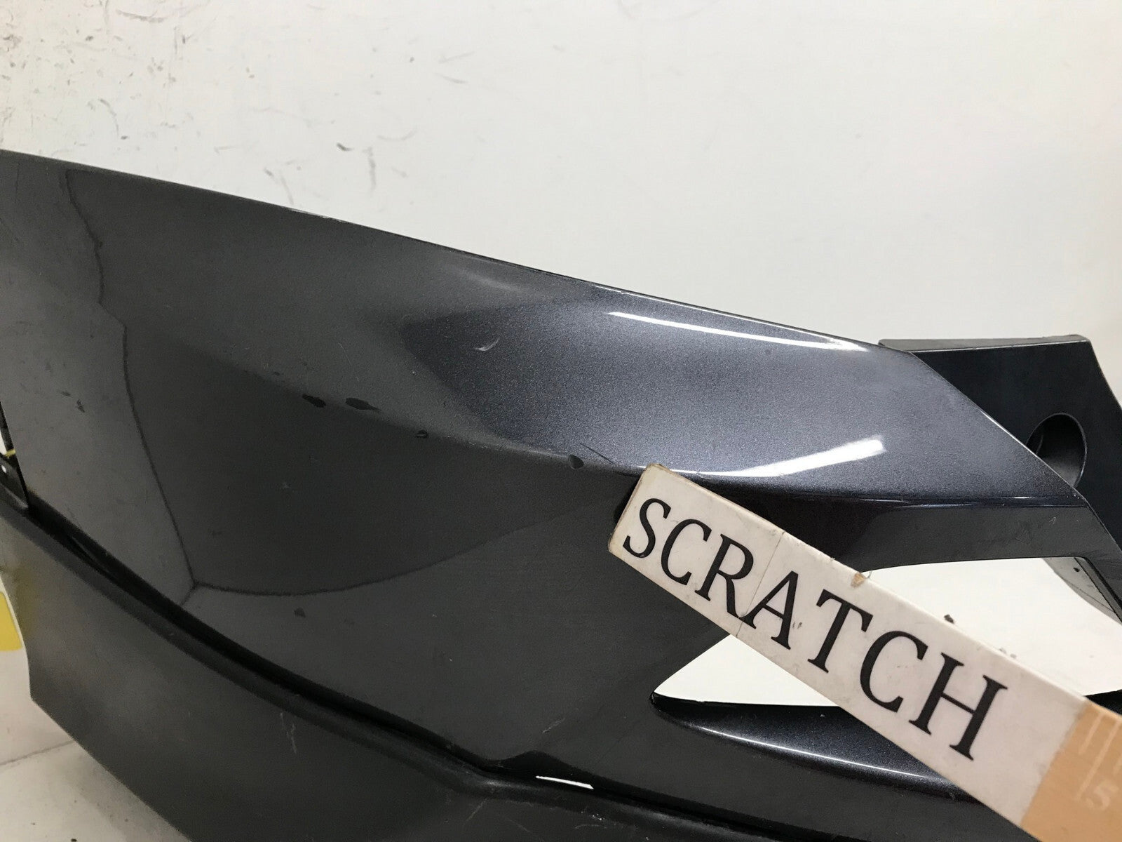 Rear Upper Bumper Cover Toyota RAV4 LE XLE Limited Gray 2016-2018 OEM4