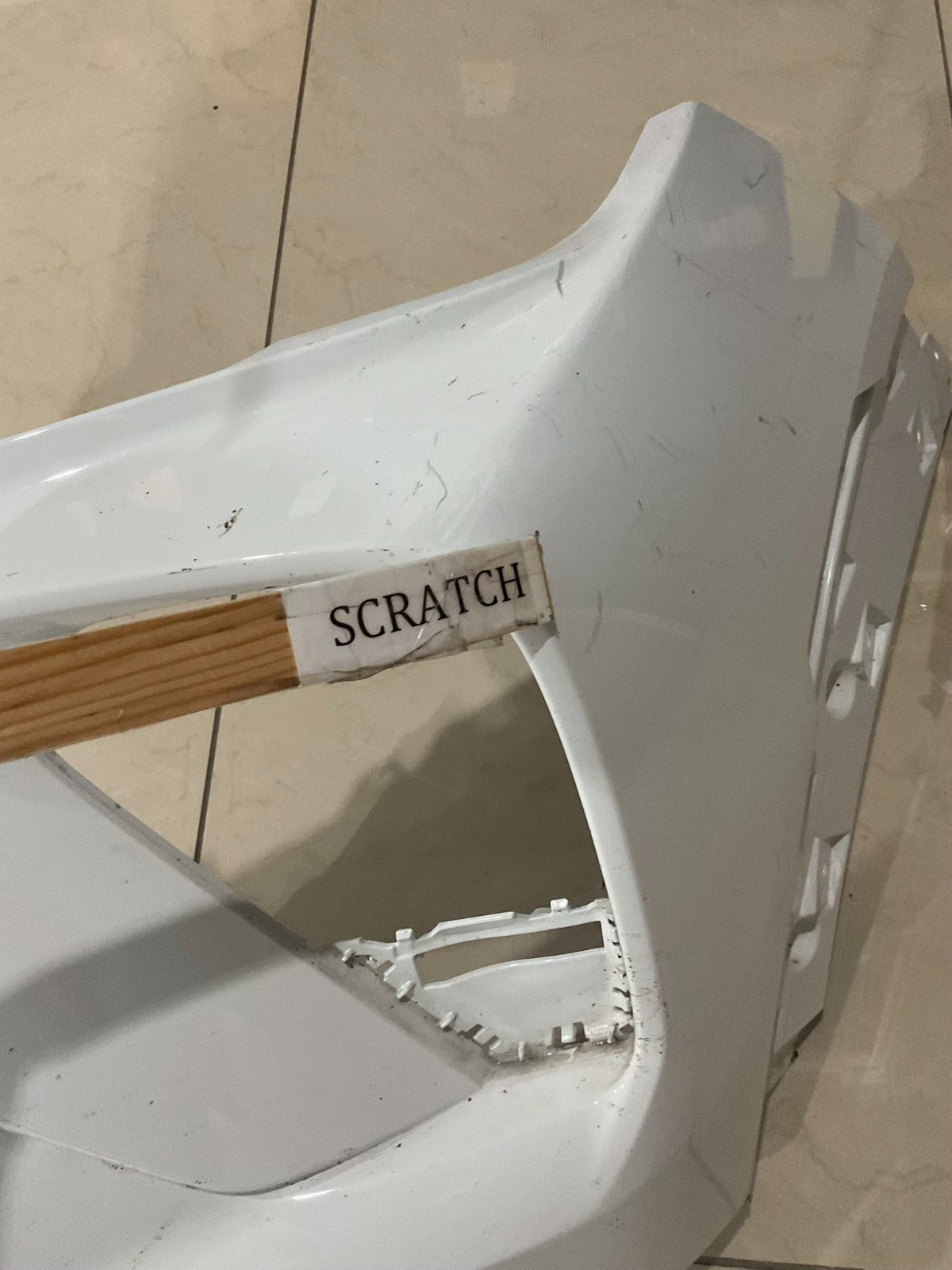 Front Bumper Cover White 2024-2026 Chevrolet Trailblazer 42770713 OEM