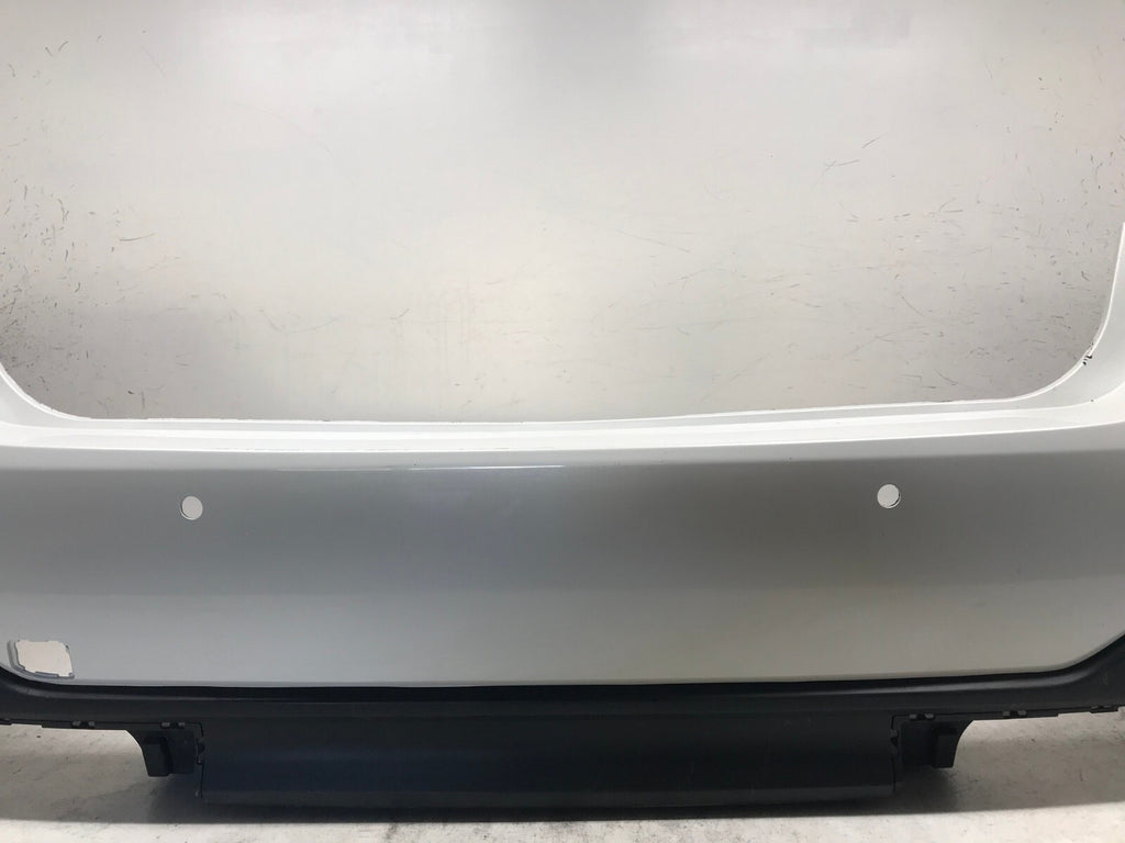 Rear Bumper Cover White 2020-2021 Subaru Legacy Base/XT/Sport w/Sensr Holes CAPA