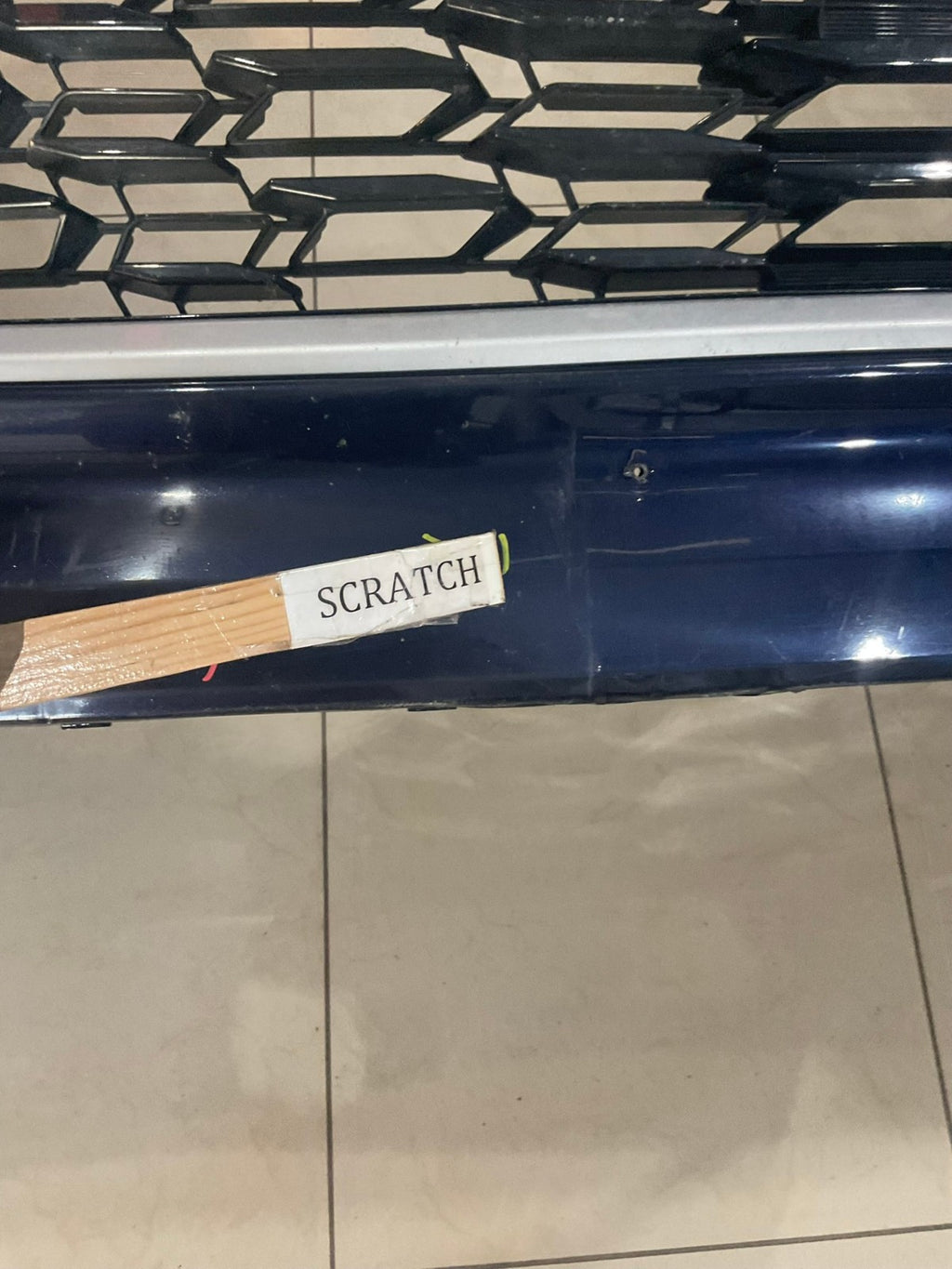 Front Bumper Cover Blue 2020 2023 Toyota Highlander 52119+0e410 OEM