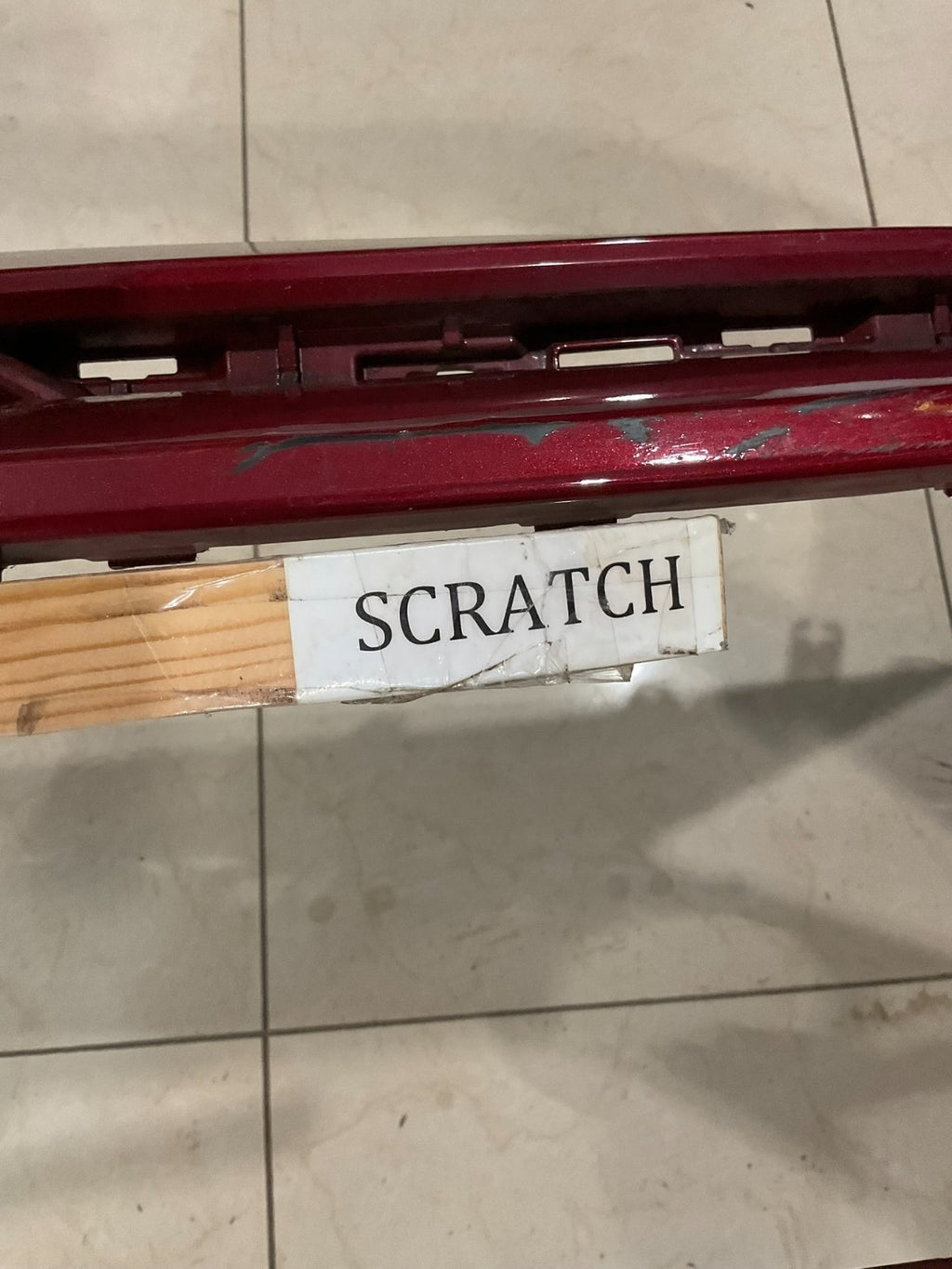 Front Bumper Cover Red Toyota RAV4 2019-2021 52119 0r200 OEM