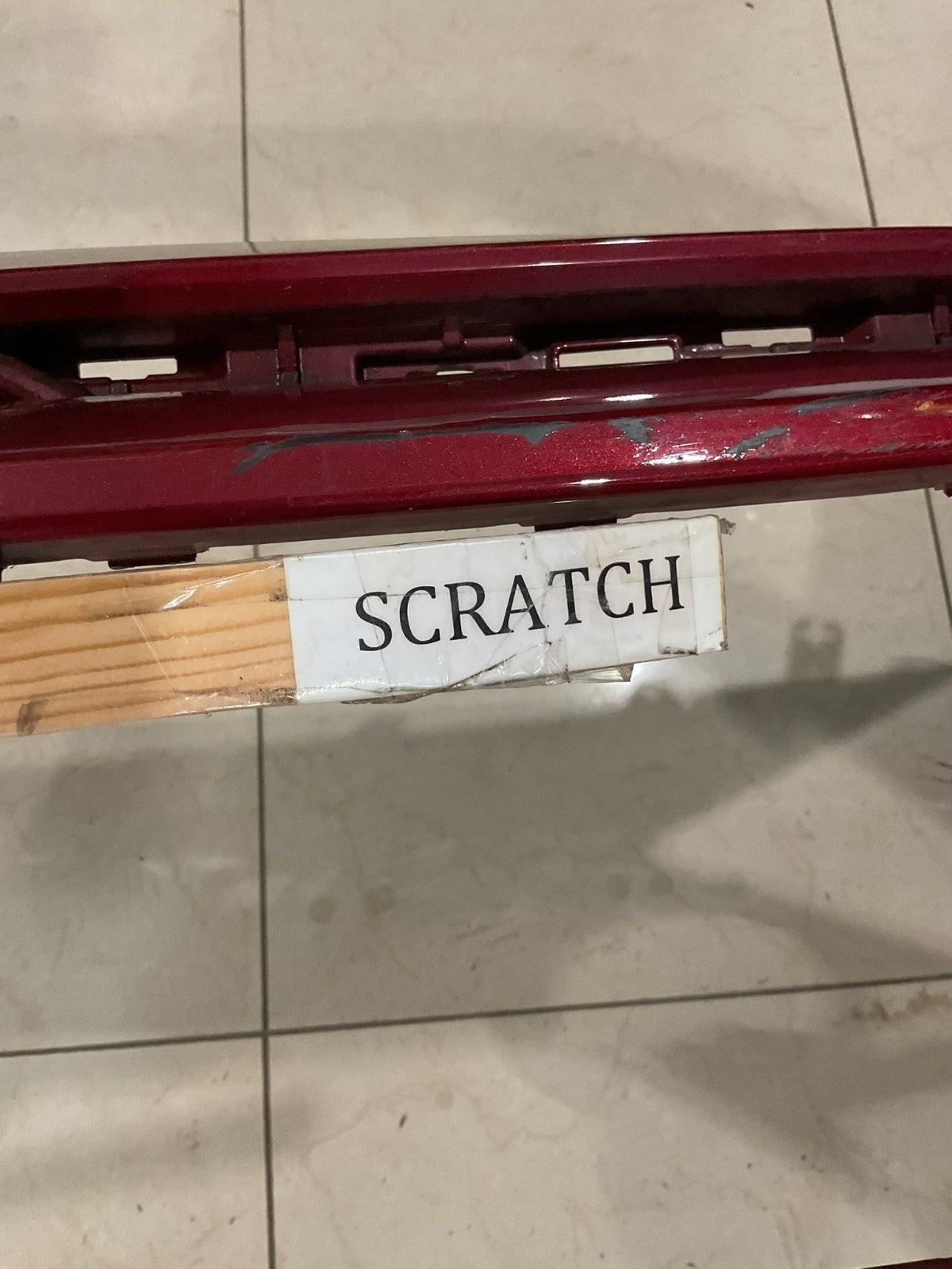 Front Bumper Cover Red Toyota RAV4 2019-2021 52119 0r200 OEM