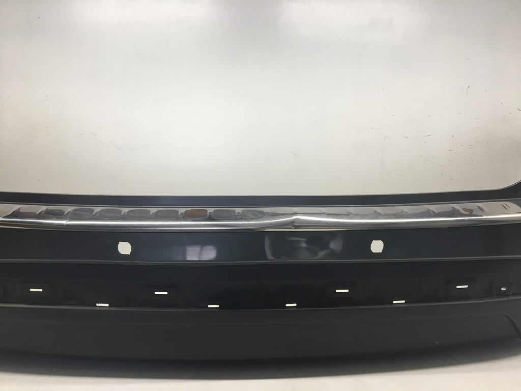 Rear Bumper Cover Nissan Pathfinder Platinum SV Hybrid w/o Sens Holes 13-16 OEM2