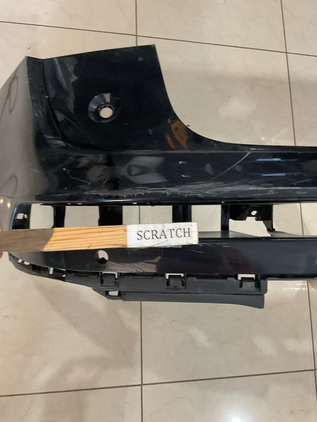 Rear Bumper Cover Black 2022 Audi Q5 S-Line CAPA