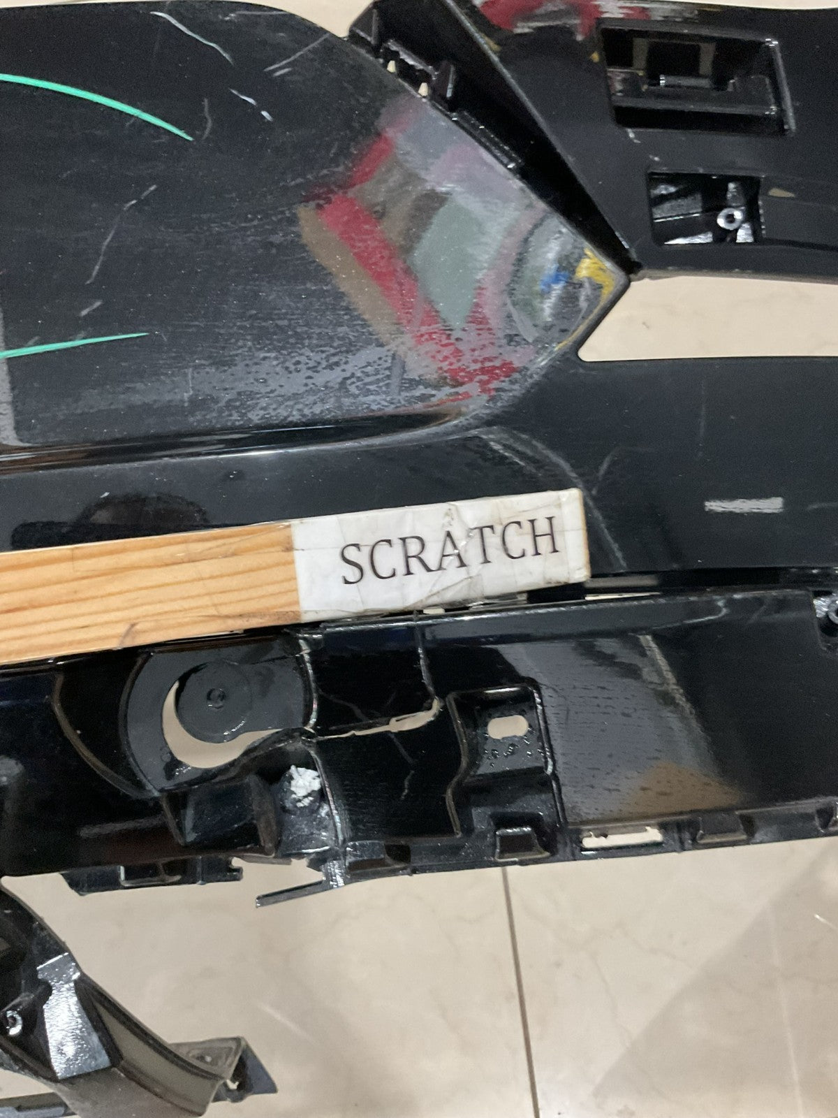 Rear Lower Bumper Balance Black 2023-2025 Range Rover Sport L461 n9x2+17d781 OEM