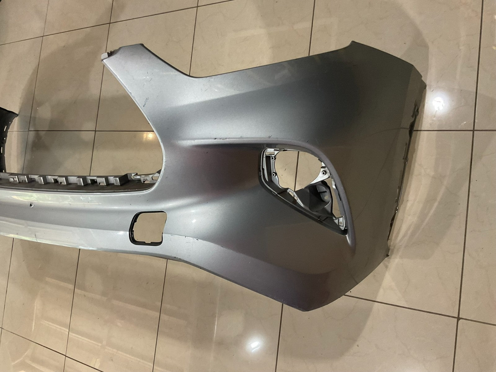 Front Bumper Cover Silver 2020-2026 Toyota Highlander 52119 qe440 OEM