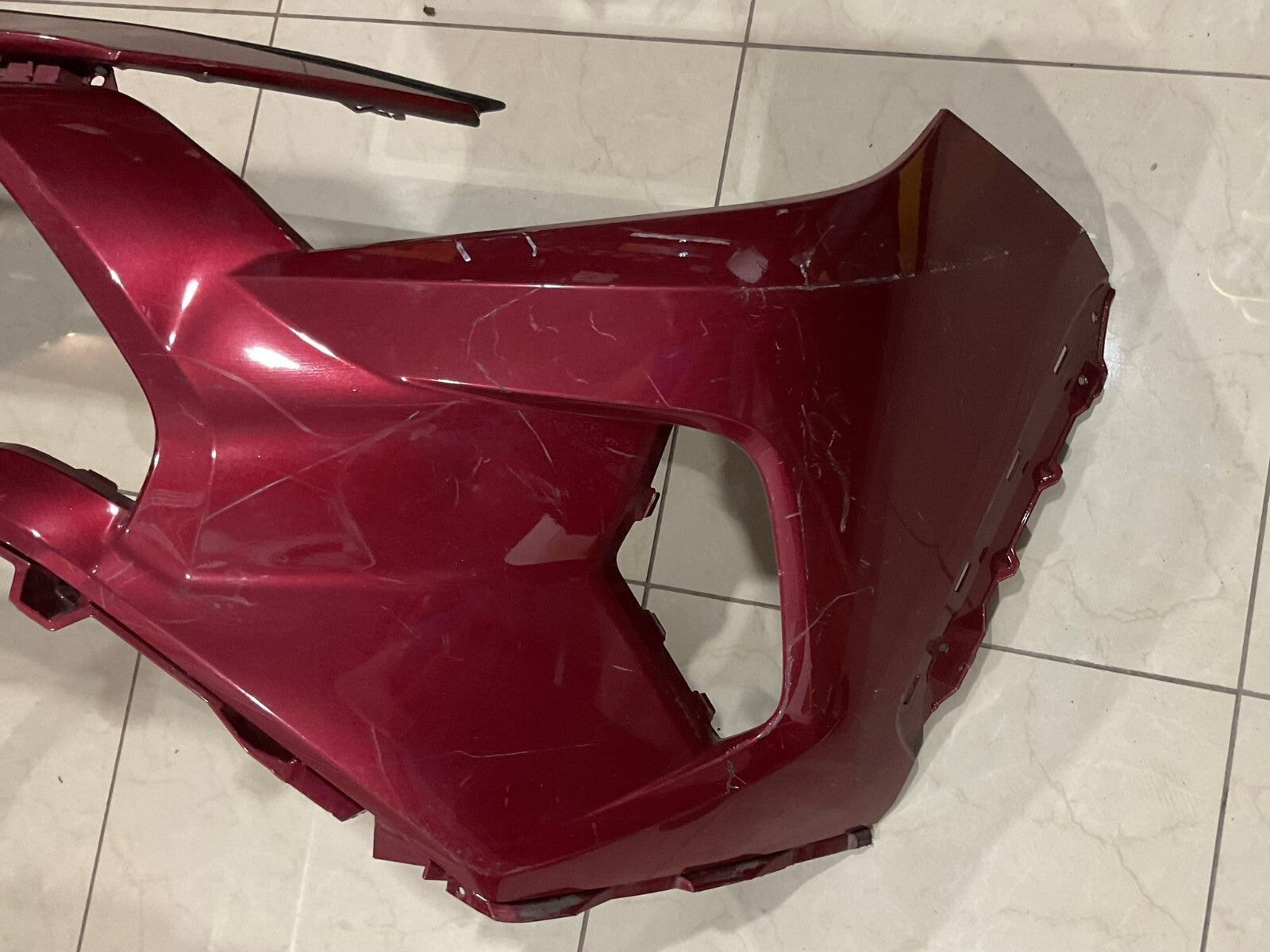 Front Bumper Cover Red Toyota RAV4 2019-2021 52119-0R200 OEM