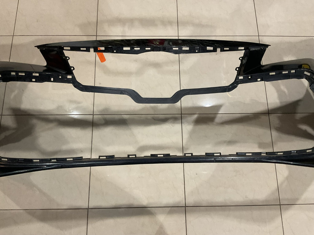Front Bumper Cover Black Toyota Avalon Base Limited Touring 2019 52119+07090 OEM