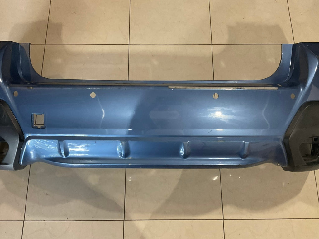 Rear Bumper Cover Blue Subaru CrossTrek 2018 2019 57704FL250 OEM