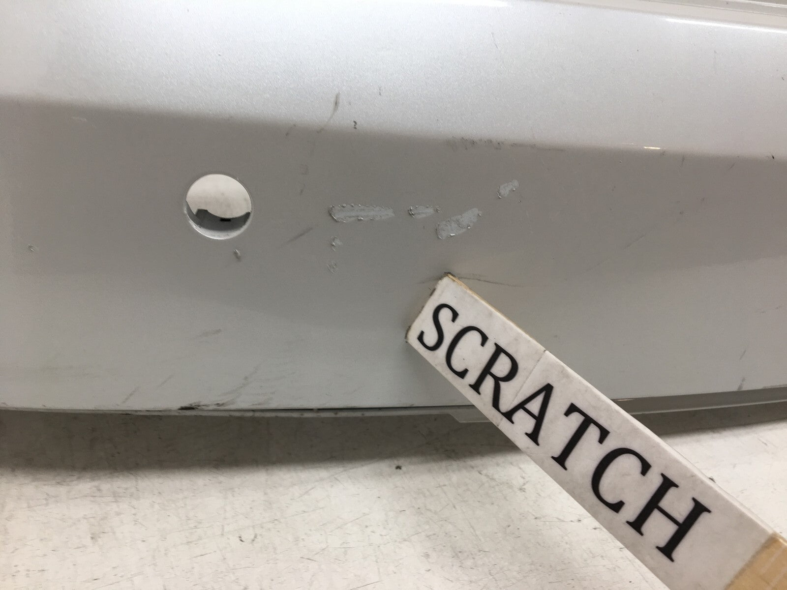 Rear Bumper Cover Cadillac SRX Luxury Premium Performance w/Sns Holes 10-16 CAPA