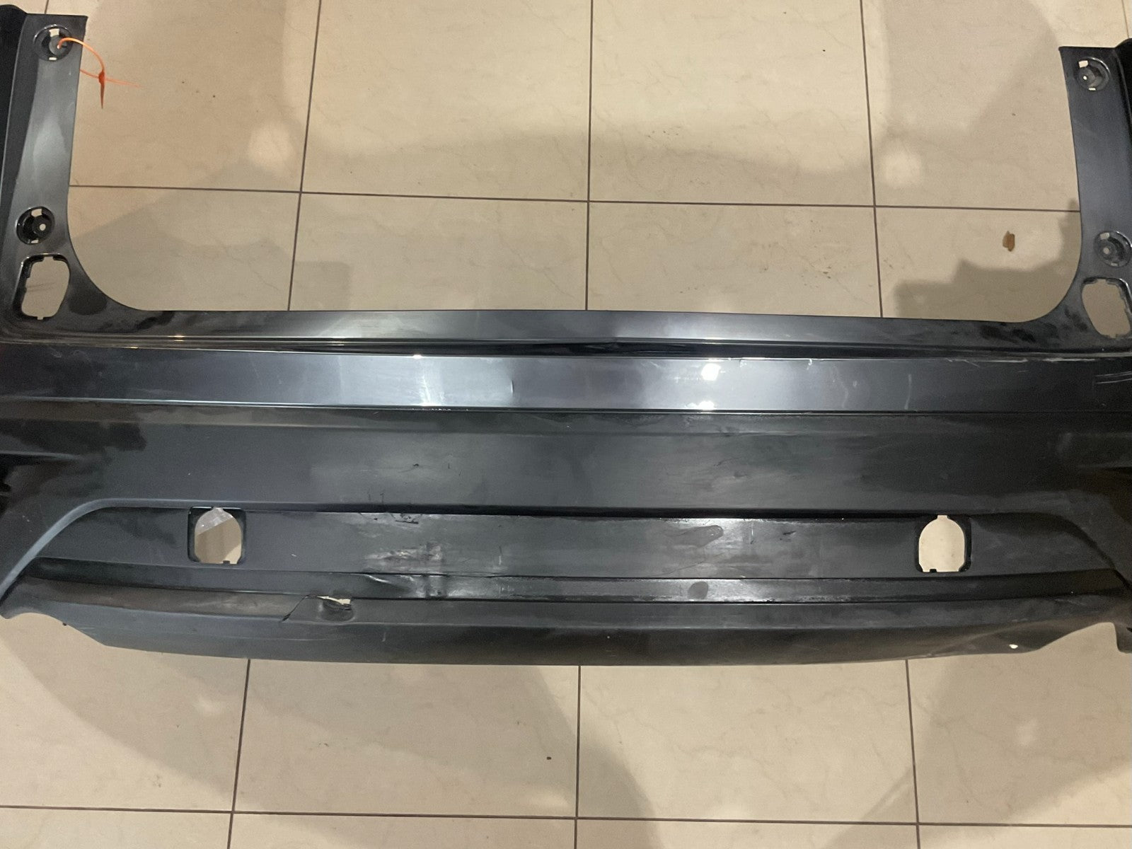 Rear Bumper Cover Grey Mazda CX 9 2016-2018 tk48+50221 OEM