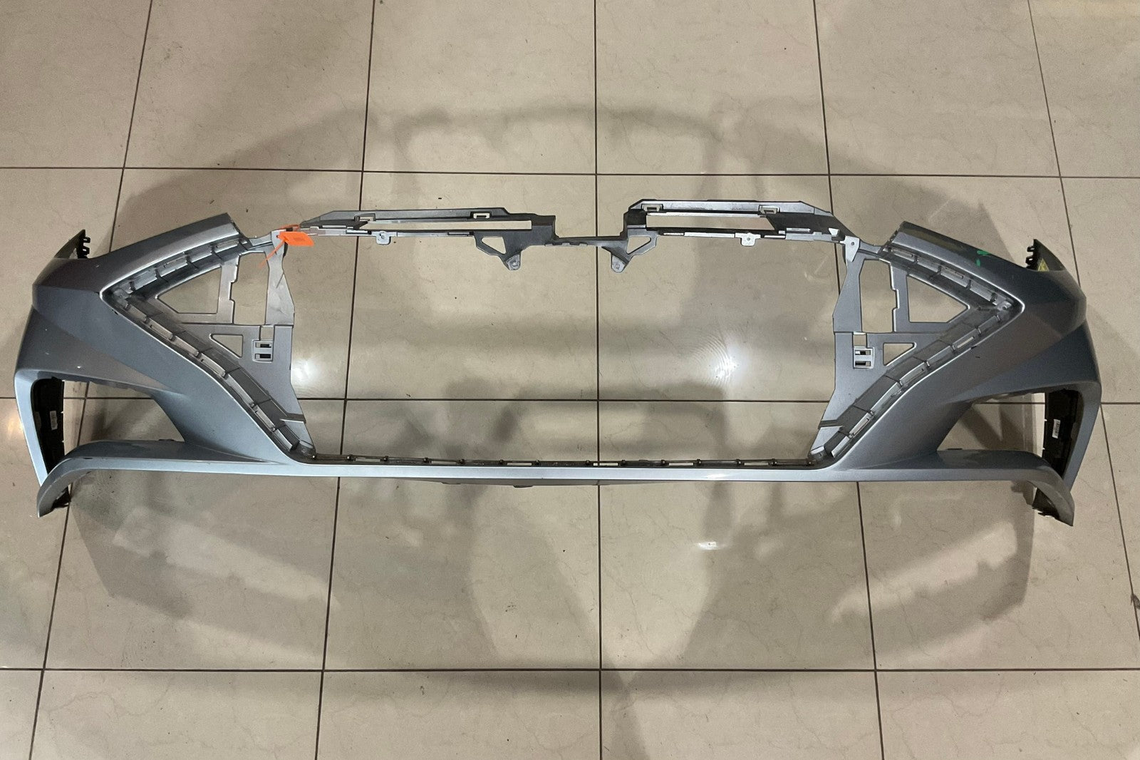 Front Bumper Cover Silver 2020 2021 2022 2023 Hyundai Sonata OEM