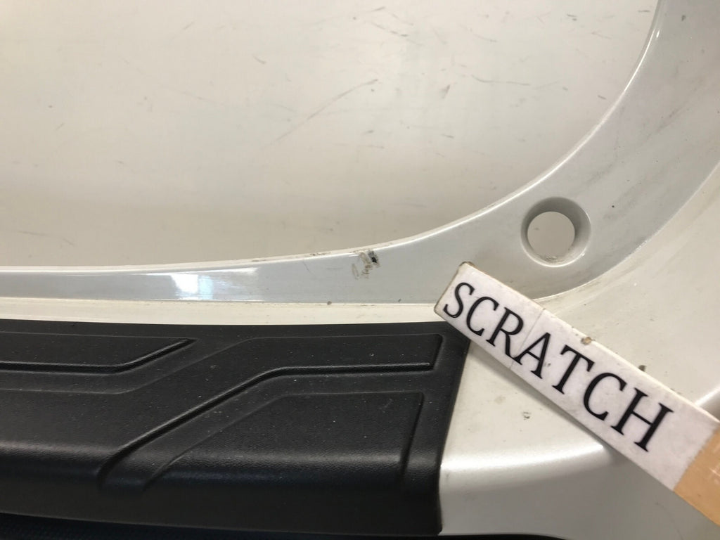 Rear Bumper Cover Subaru Forester Base Lted Prem w/Sensor Holes White 19 20 OEM