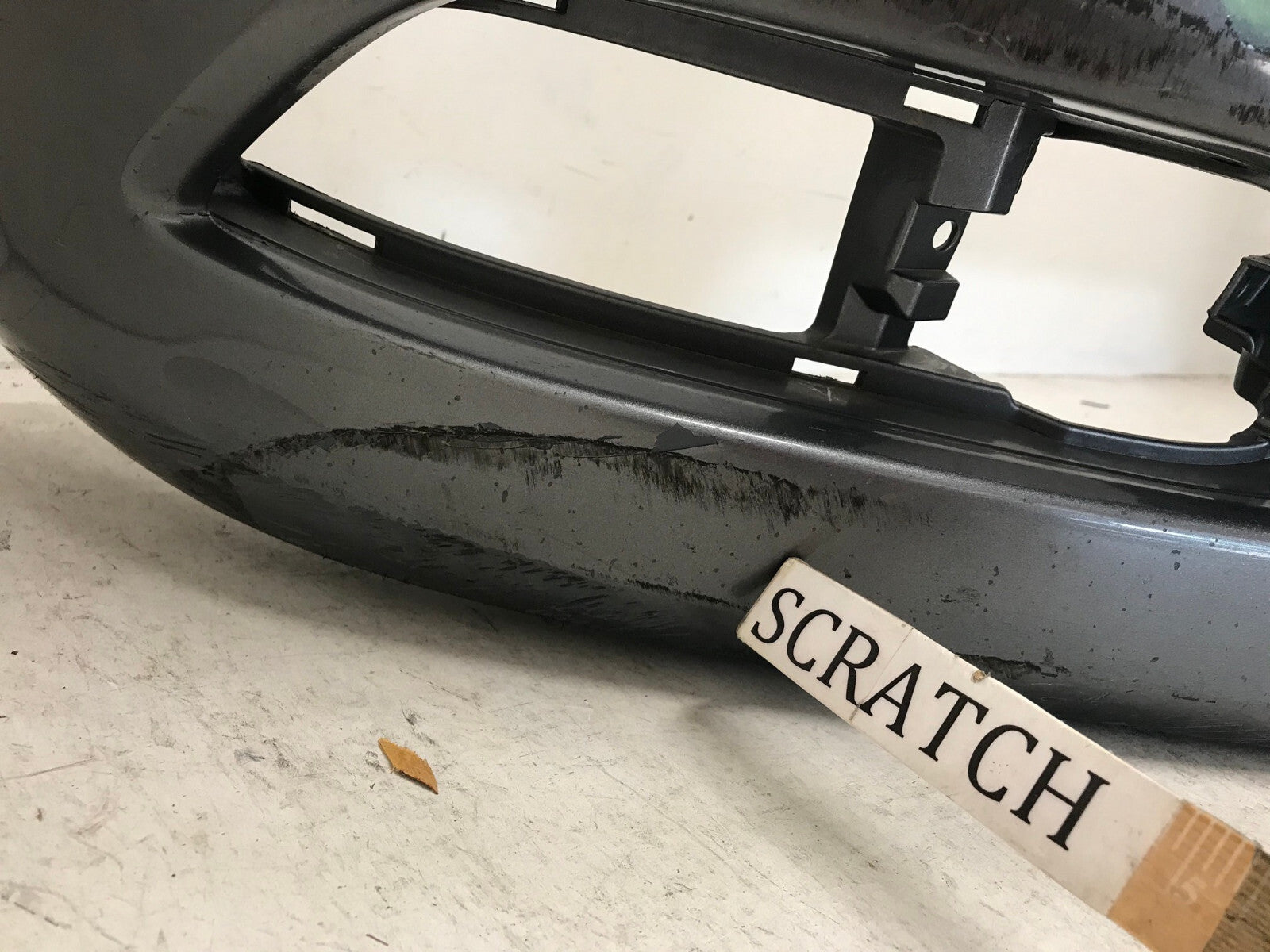 Front Bumper Cover Gray Nissan Sentra 2013-2015 62022-3SH0H OEM
