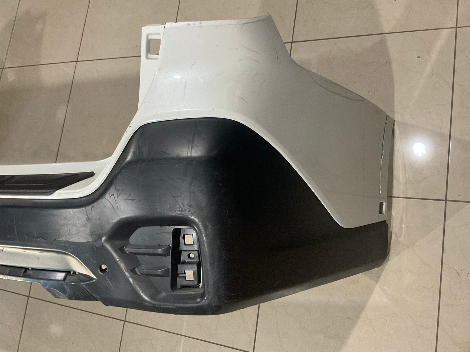 Rear Bumper Cover White Subaru Outback 2020 57704-AN31A OEM
