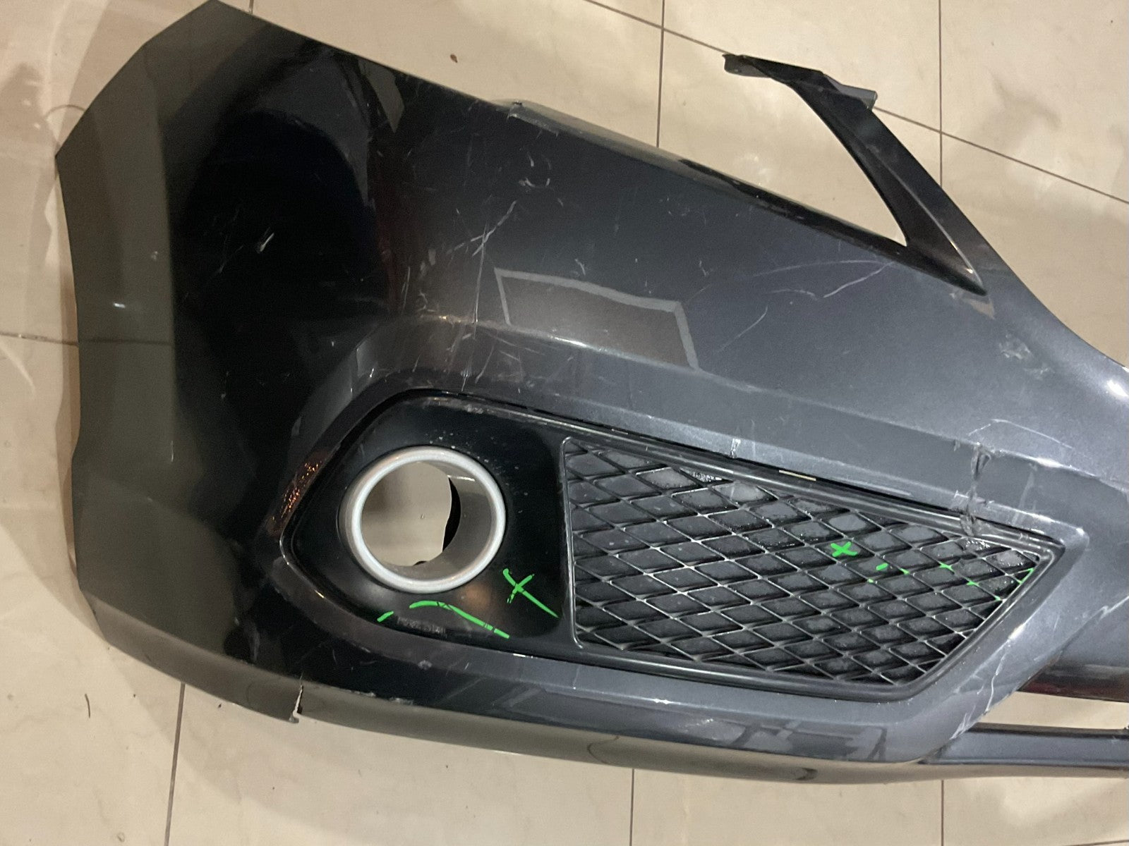 Front Bumper Cover Black 2013-2015 Acura RDX 71101+tx4a+a000 OEM